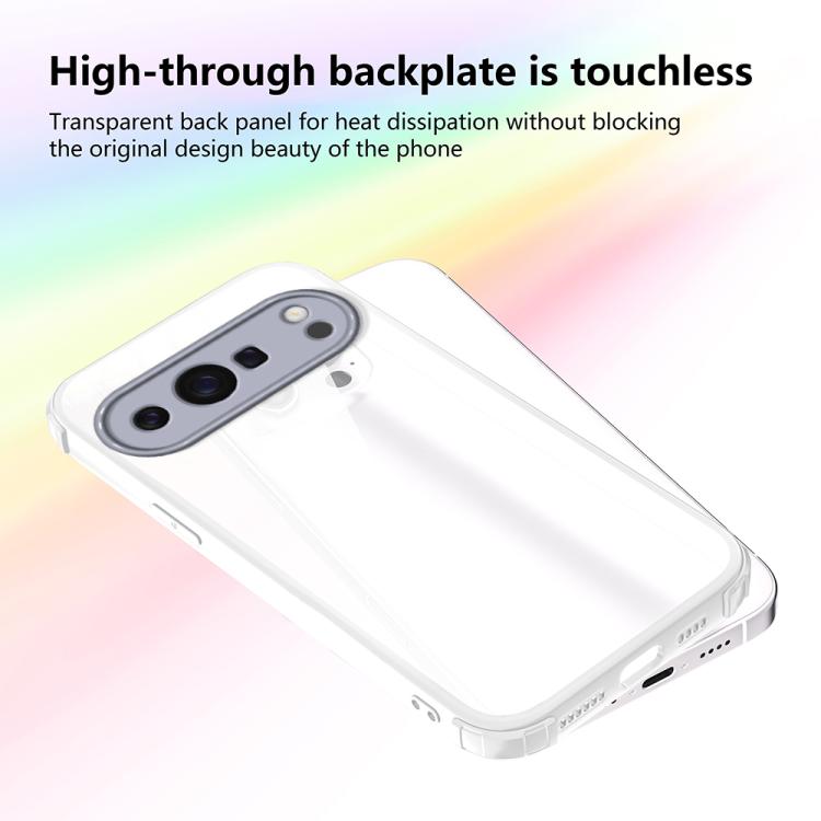 For Google Pixel 10 Pro Four Corners Shield Shockproof TPU Hybrid PC Phone Case