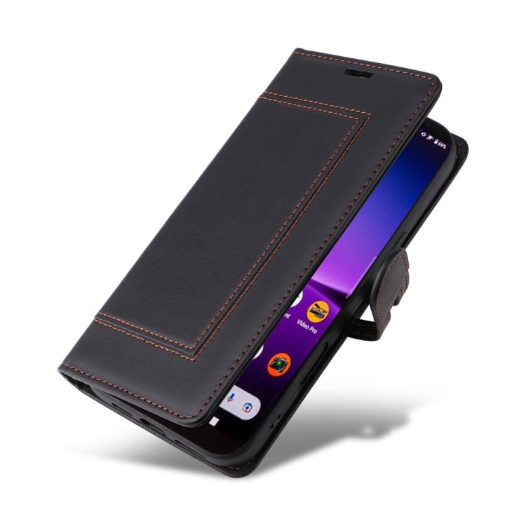 For Sony Xperia 1 IV Stitched Magnetic Buckle Leather Phone Case