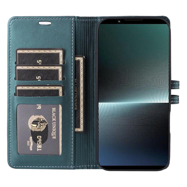 For Sony Xperia 1 V Stitched Magnetic Buckle Leather Phone Case