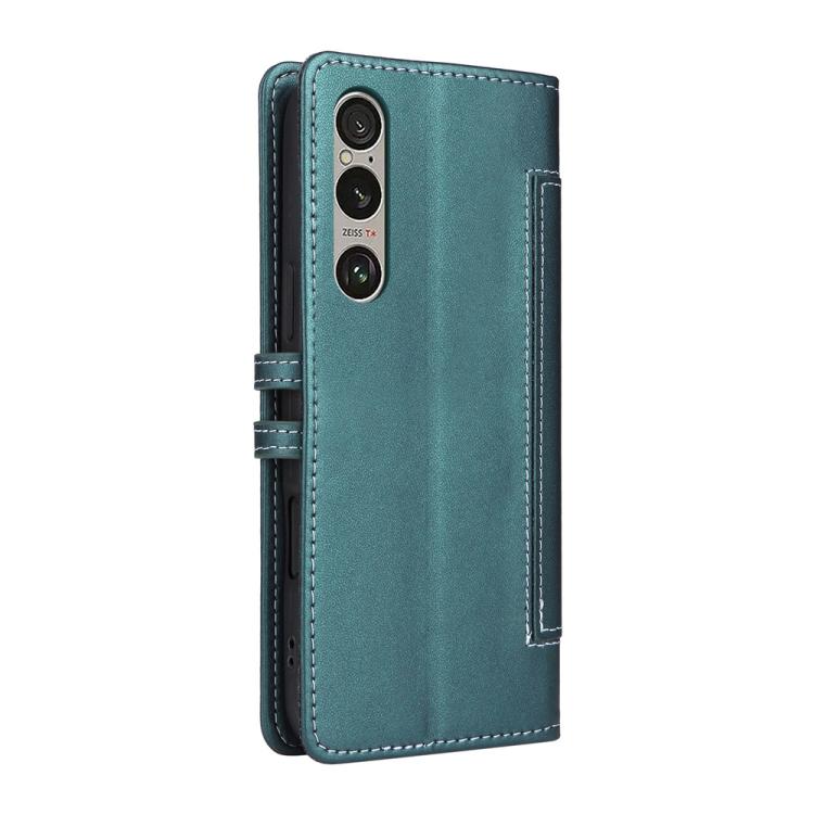 For Sony Xperia 1 VI Stitched Magnetic Buckle Leather Phone Case