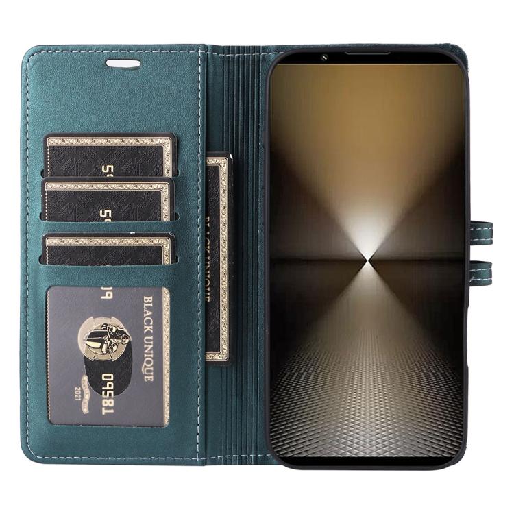 For Sony Xperia 1 VI Stitched Magnetic Buckle Leather Phone Case