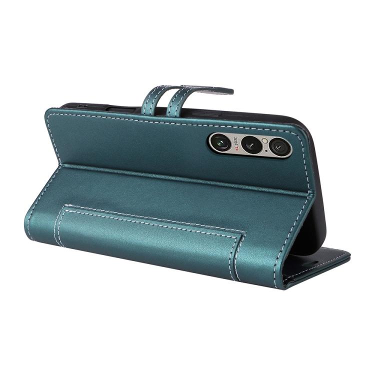 For Sony Xperia 1 VI Stitched Magnetic Buckle Leather Phone Case