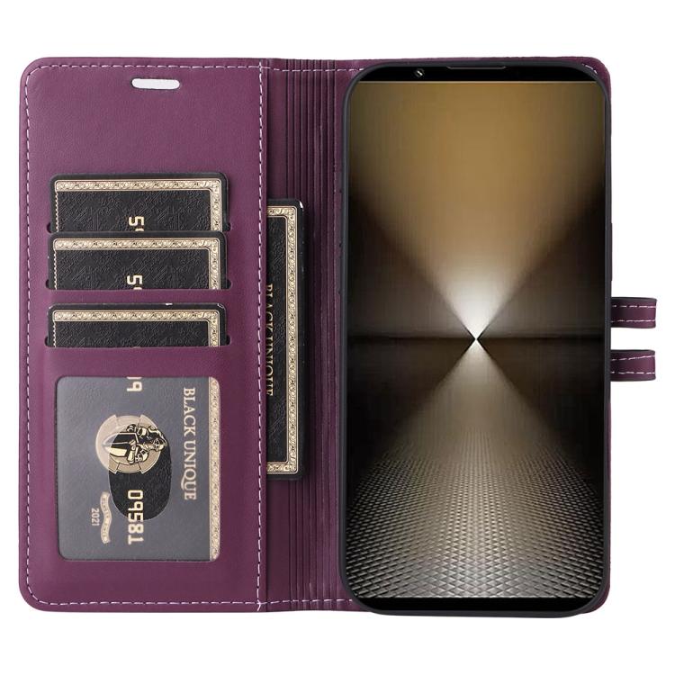For Sony Xperia 1 VI Stitched Magnetic Buckle Leather Phone Case