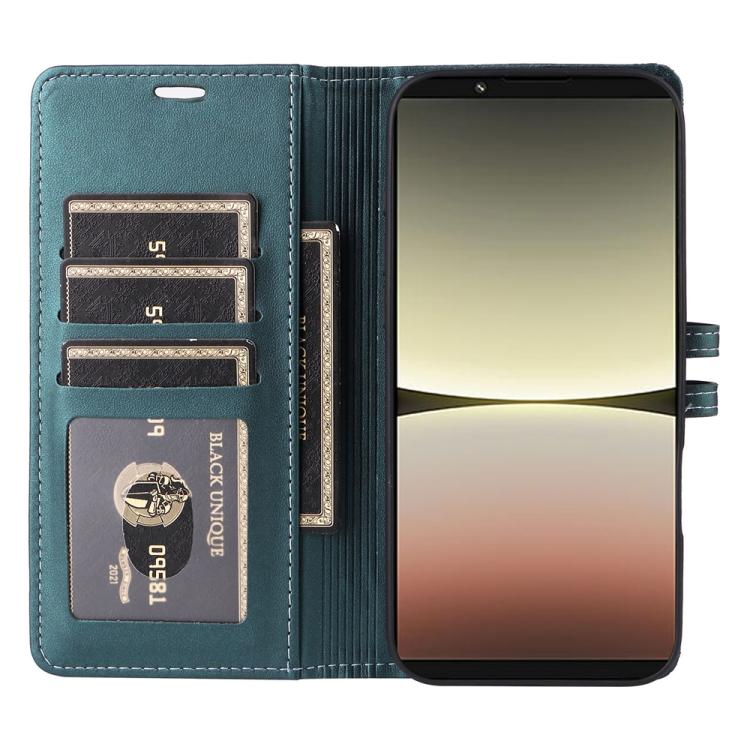 For Sony Xperia 5 IV Stitched Magnetic Buckle Leather Phone Case