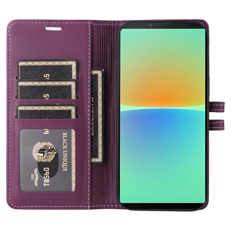 For Sony Xperia 10 IV Stitched Magnetic Buckle Leather Phone Case
