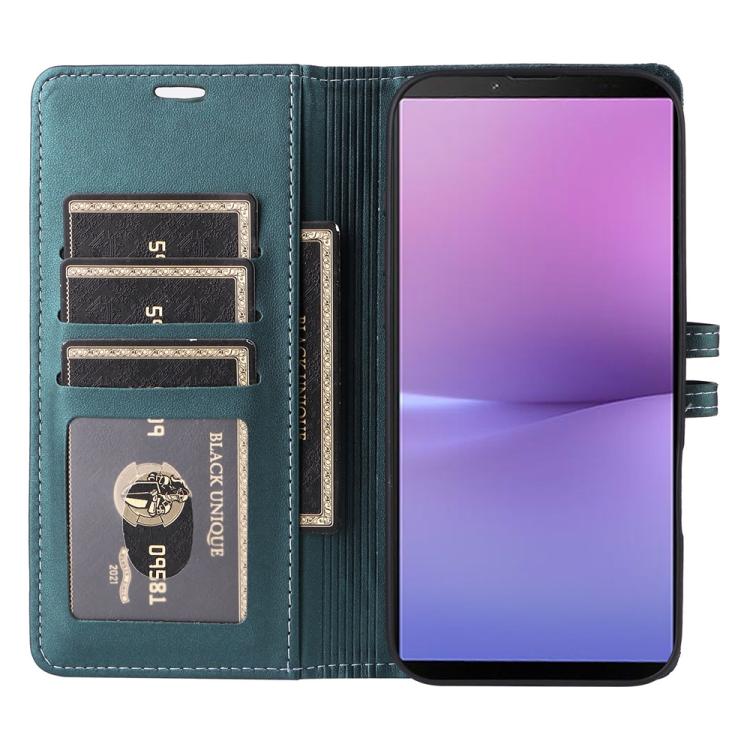 For Sony Xperia 10 V Stitched Magnetic Buckle Leather Phone Case