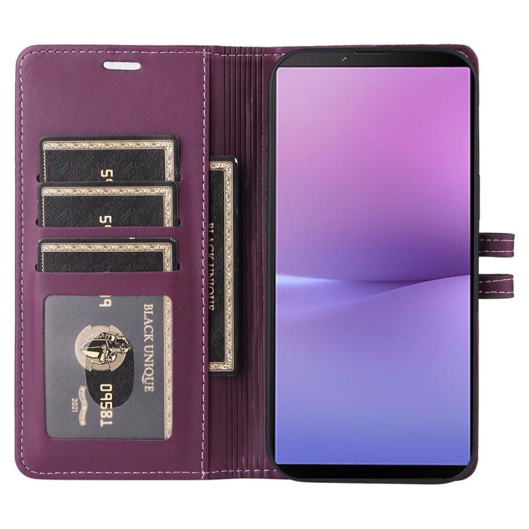 For Sony Xperia 10 V Stitched Magnetic Buckle Leather Phone Case