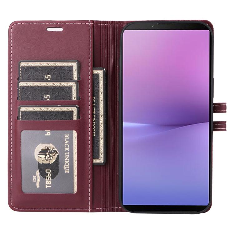For Sony Xperia 10 V Stitched Magnetic Buckle Leather Phone Case