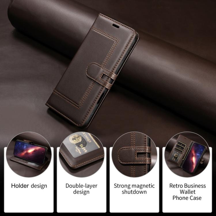 For Sony Xperia 10 V Stitched Magnetic Buckle Leather Phone Case