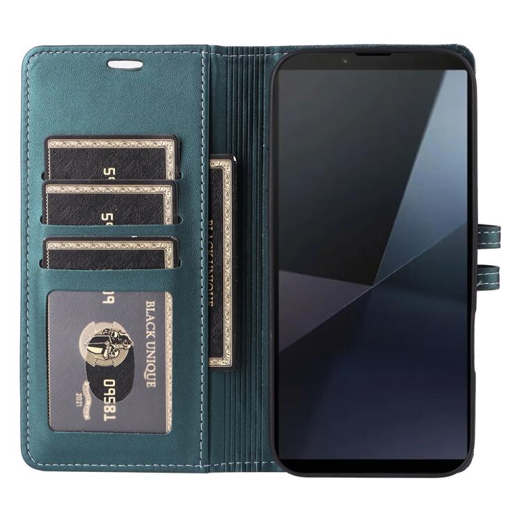 For Sony Xperia 10 VI Stitched Magnetic Buckle Leather Phone Case