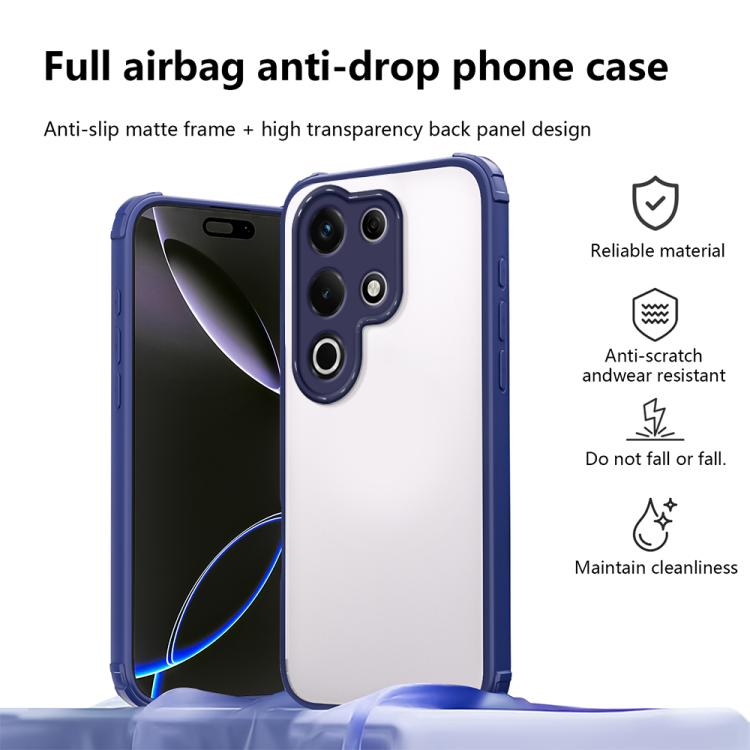 For itel S25 Ultra Four Corners Shield Shockproof TPU Hybrid PC Phone Case
