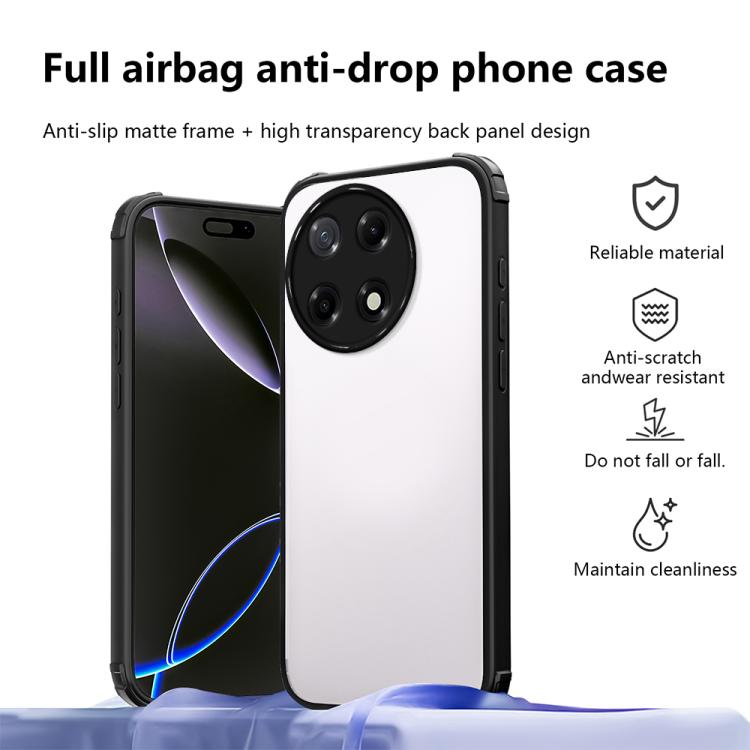 For Tecno Camon 30S Four Corners Shield Shockproof TPU Hybrid PC Phone Case