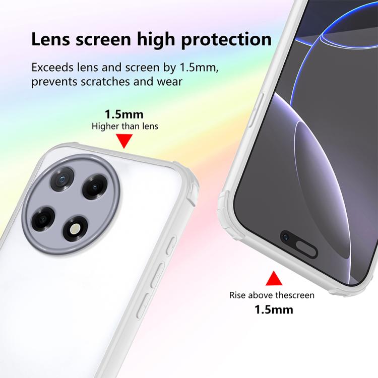 For Tecno Camon 30S Four Corners Shield Shockproof TPU Hybrid PC Phone Case