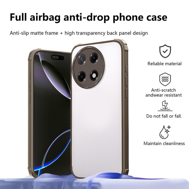 For Tecno Camon 30S Four Corners Shield Shockproof TPU Hybrid PC Phone Case