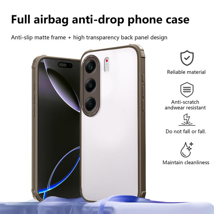 For Tecno Camon 40 4G Four Corners Shield Shockproof TPU Hybrid PC Phone Case