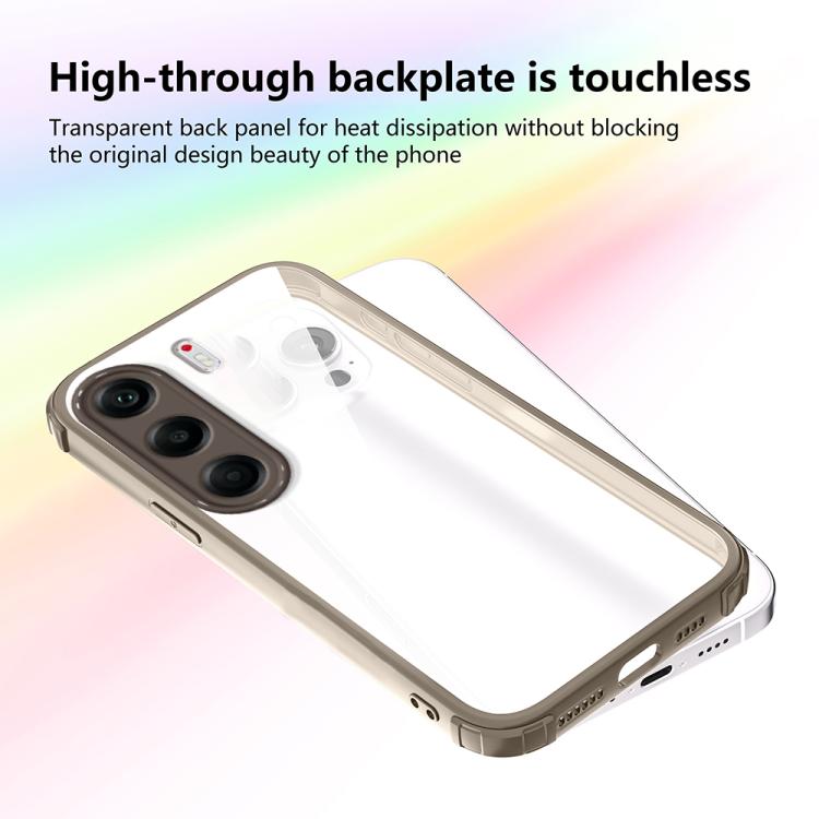 For Tecno Camon 40 4G Four Corners Shield Shockproof TPU Hybrid PC Phone Case