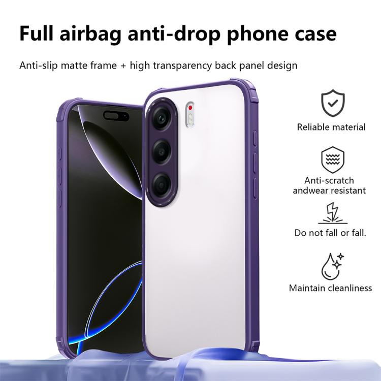 For Tecno Camon 40 4G Four Corners Shield Shockproof TPU Hybrid PC Phone Case