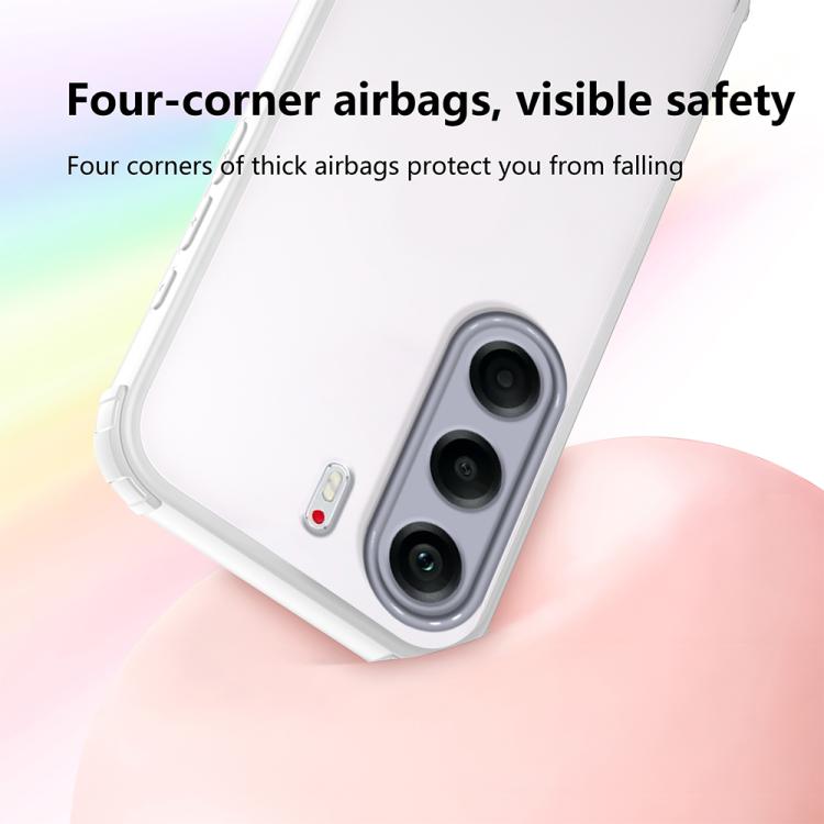 For Tecno Camon 40 Pro 4G Four Corners Shield Shockproof TPU Hybrid PC Phone Case