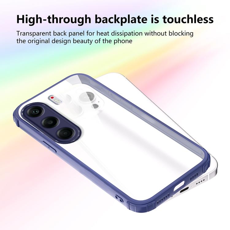 For Tecno Camon 40 Pro 4G Four Corners Shield Shockproof TPU Hybrid PC Phone Case