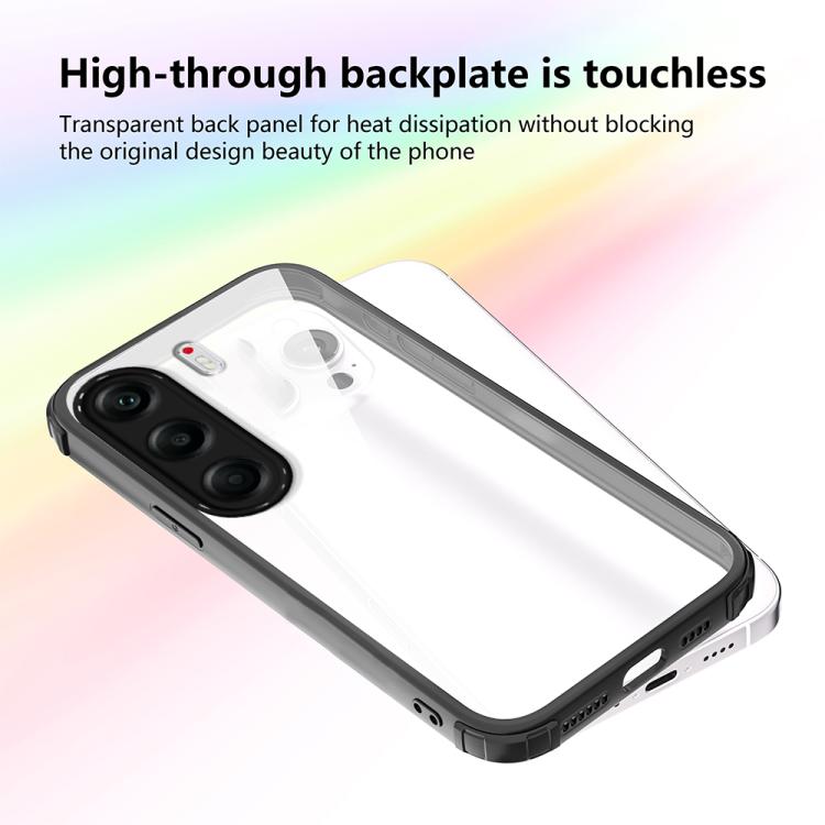 For Tecno Camon 40 Pro 5G Four Corners Shield Shockproof TPU Hybrid PC Phone Case
