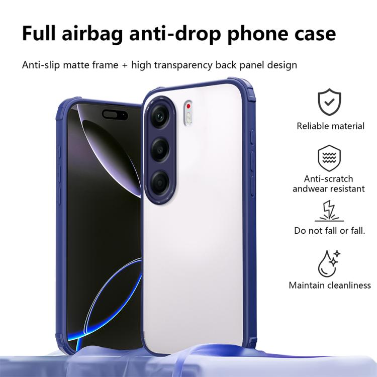 For Tecno Camon 40 Pro 5G Four Corners Shield Shockproof TPU Hybrid PC Phone Case