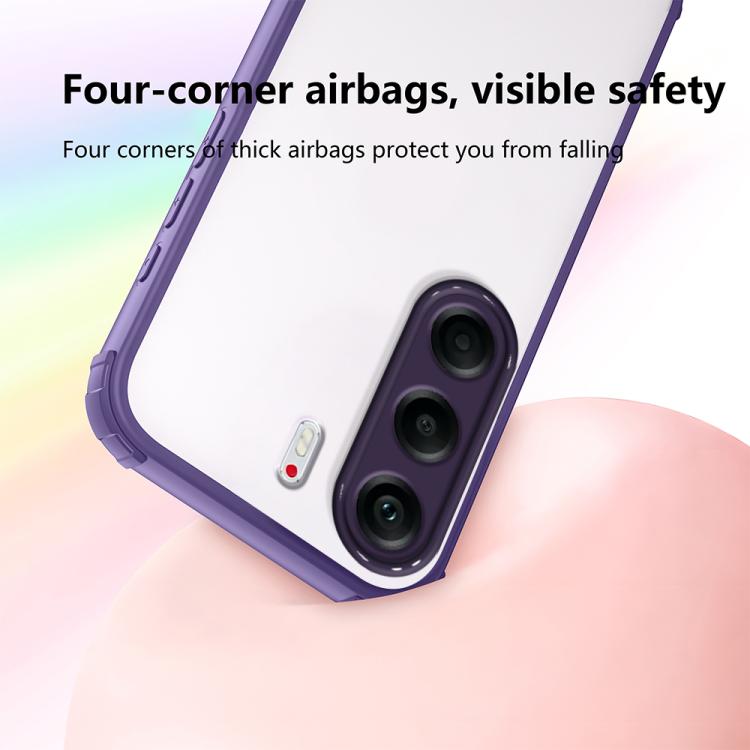 For Tecno Camon 40 Pro 5G Four Corners Shield Shockproof TPU Hybrid PC Phone Case