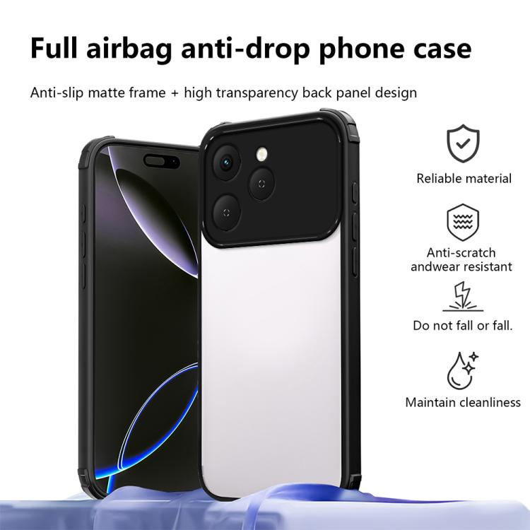 For Tecno Spark 40 4G Four Corners Shield Shockproof TPU Hybrid PC Phone Case