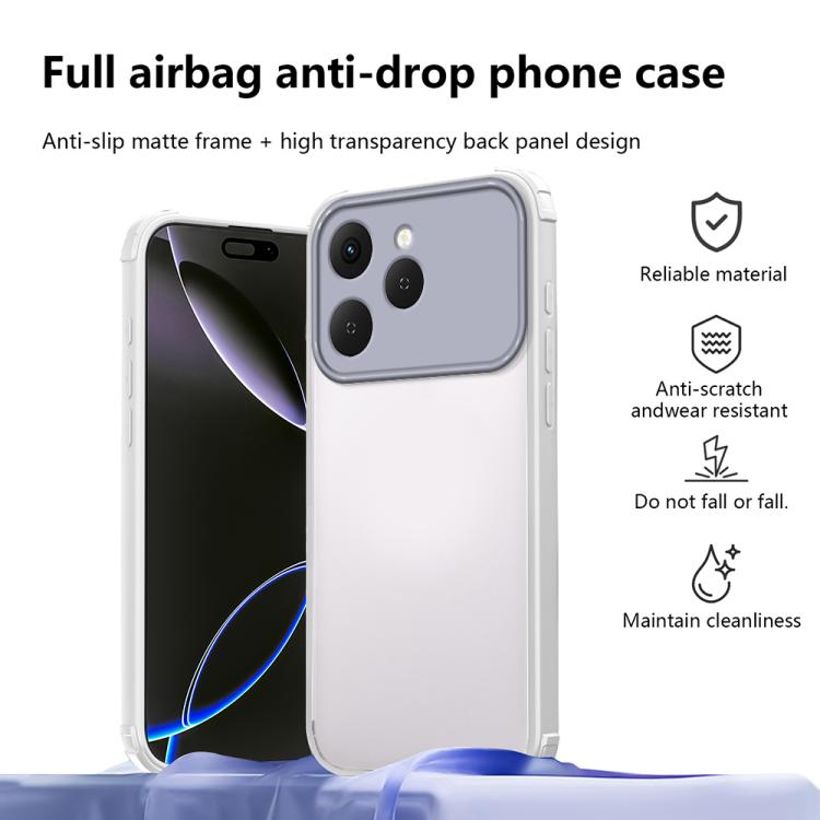 For Tecno Spark 40 4G Four Corners Shield Shockproof TPU Hybrid PC Phone Case