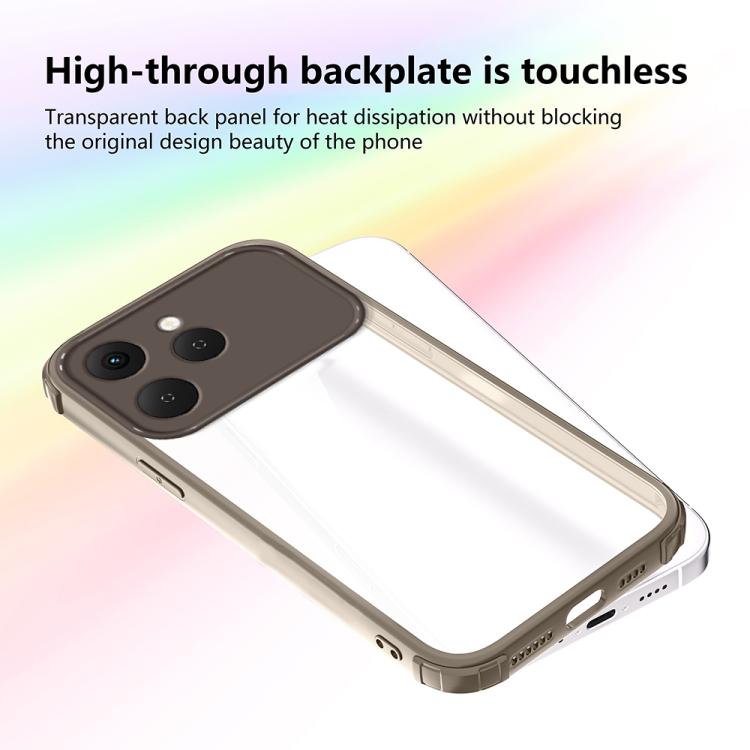 For Tecno Spark 40 4G Four Corners Shield Shockproof TPU Hybrid PC Phone Case