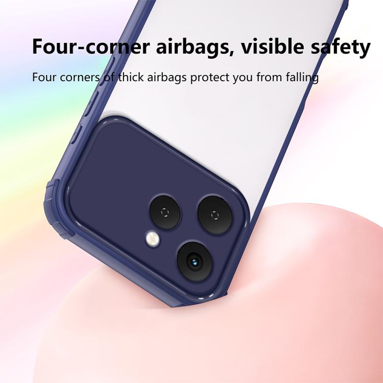For Tecno Spark 40 4G Four Corners Shield Shockproof TPU Hybrid PC Phone Case