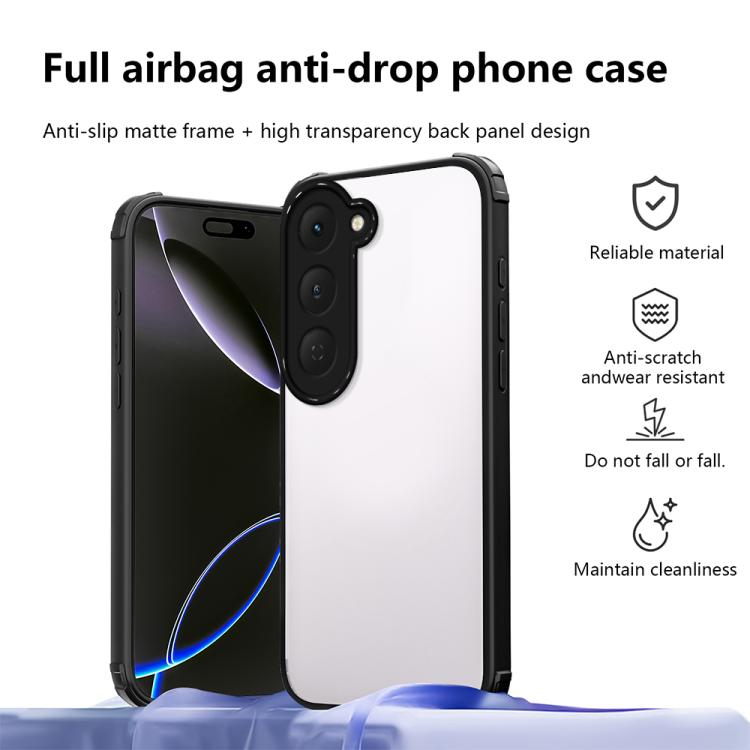 For Tecno Spark 40 Pro 4G Four Corners Shield Shockproof TPU Hybrid PC Phone Case