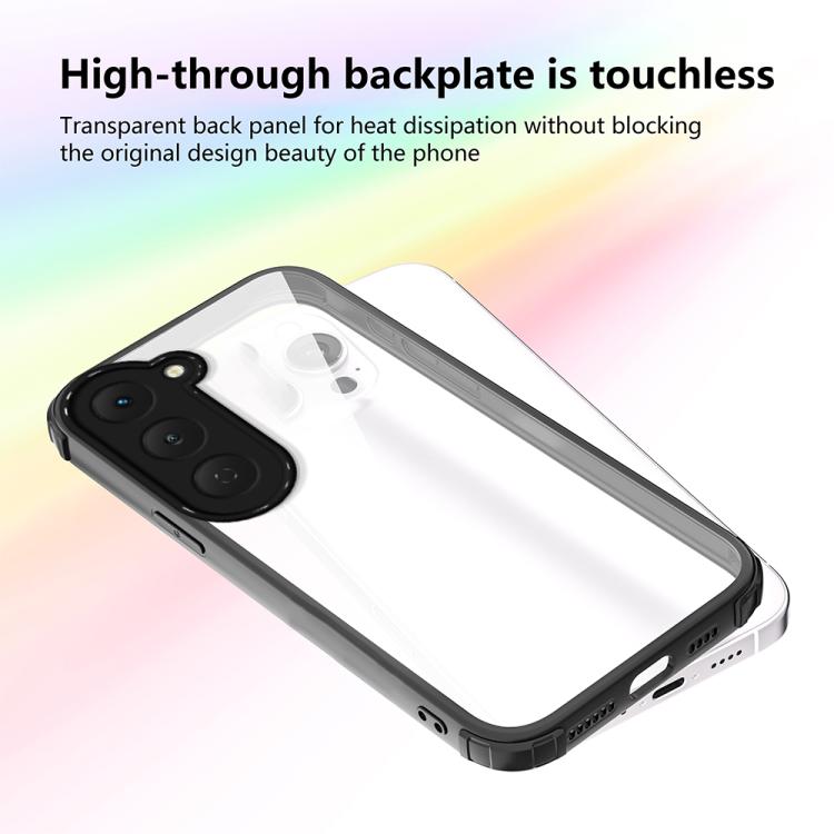 For Tecno Spark 40 Pro 4G Four Corners Shield Shockproof TPU Hybrid PC Phone Case