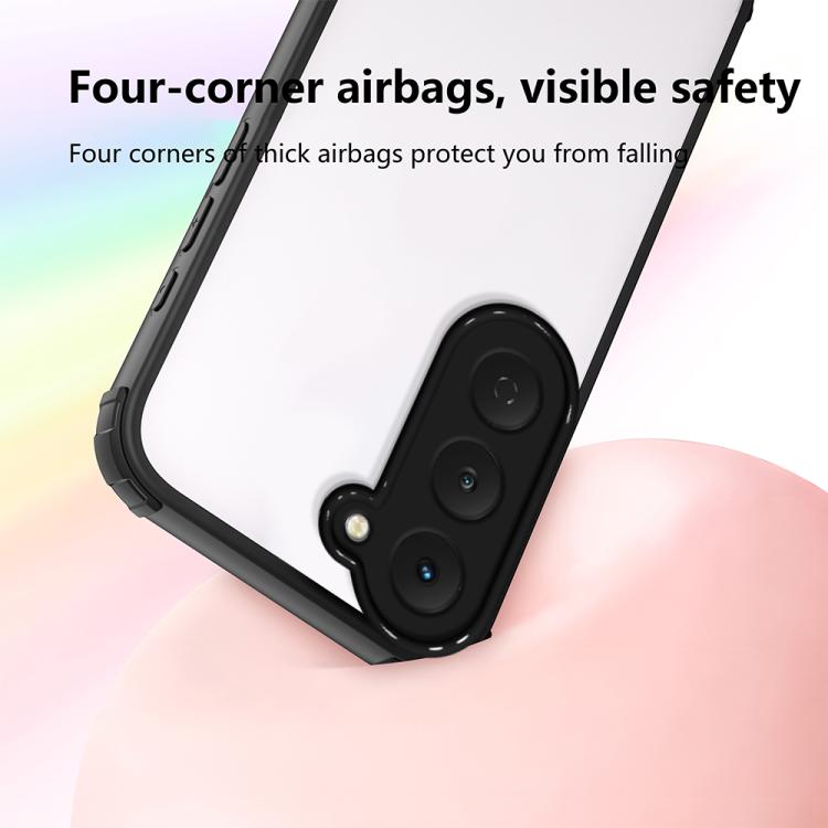 For Tecno Spark 40 Pro 4G Four Corners Shield Shockproof TPU Hybrid PC Phone Case