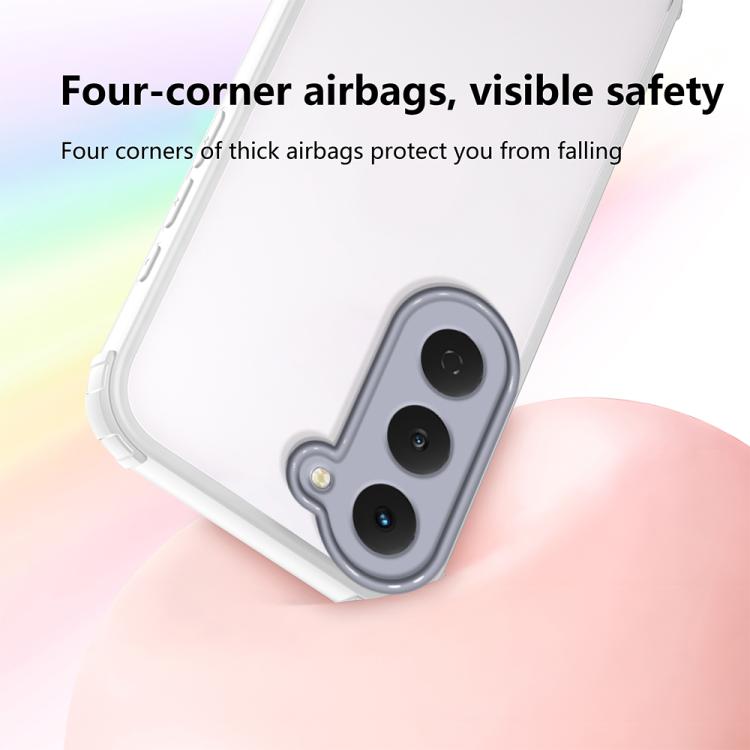 For Tecno Spark 40 Pro 4G Four Corners Shield Shockproof TPU Hybrid PC Phone Case