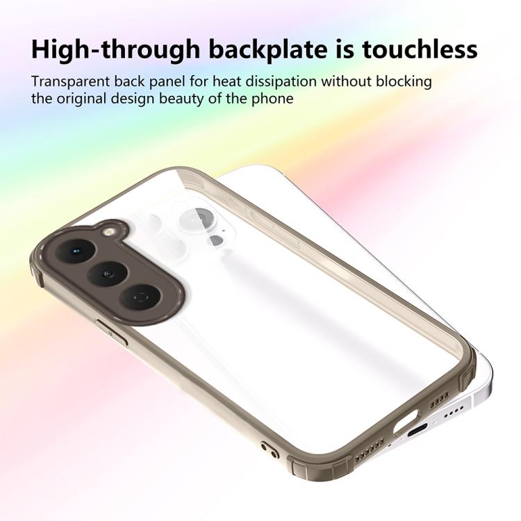 For Tecno Spark 40 Pro 4G Four Corners Shield Shockproof TPU Hybrid PC Phone Case