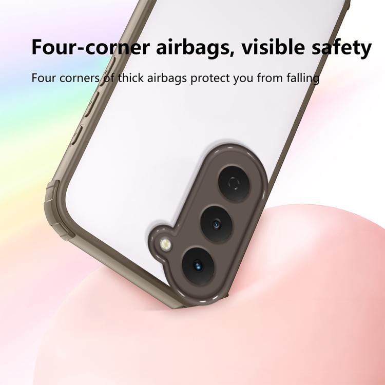 For Tecno Spark 40 Pro 4G Four Corners Shield Shockproof TPU Hybrid PC Phone Case
