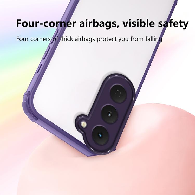 For Tecno Spark 40 Pro 4G Four Corners Shield Shockproof TPU Hybrid PC Phone Case