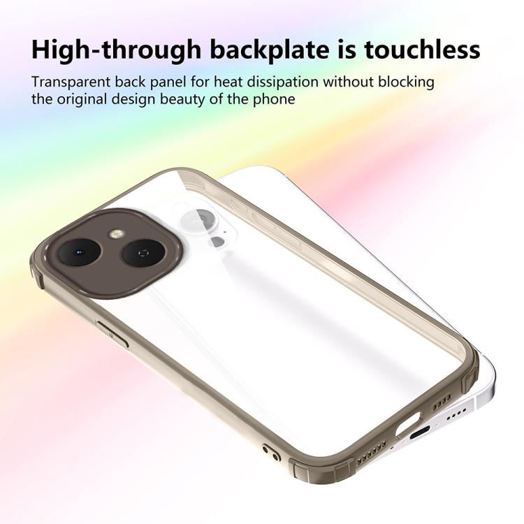 For Tecno Spark 40C Four Corners Shield Shockproof TPU Hybrid PC Phone Case