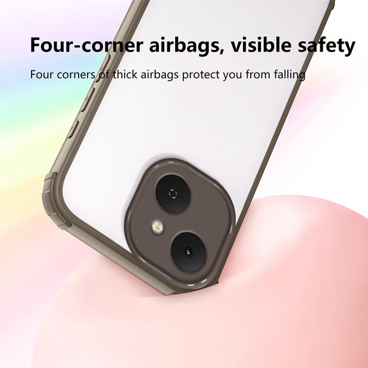 For Tecno Spark 40C Four Corners Shield Shockproof TPU Hybrid PC Phone Case