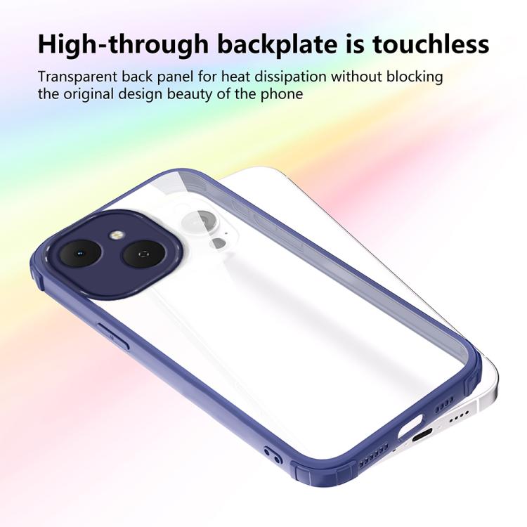 For Tecno Spark 40C Four Corners Shield Shockproof TPU Hybrid PC Phone Case