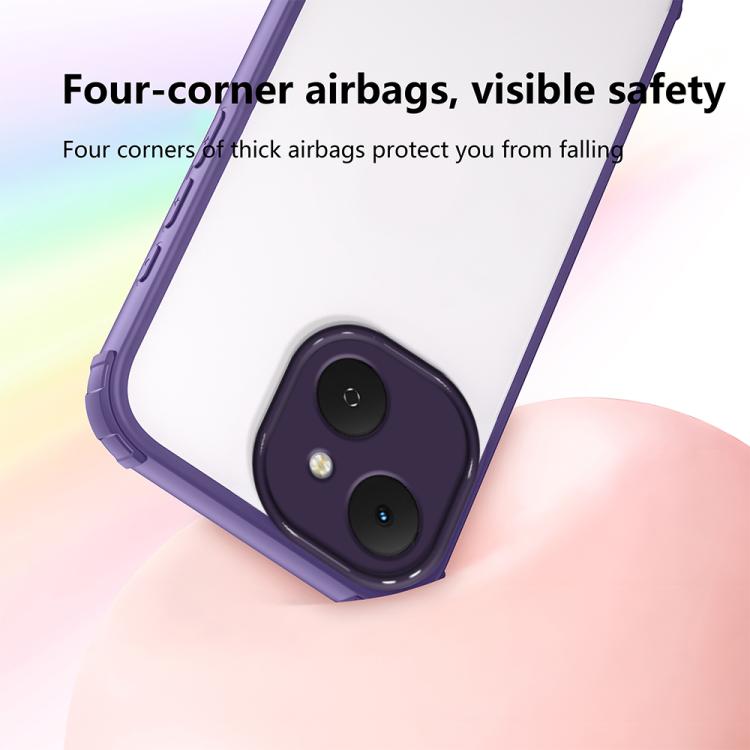 For Tecno Spark 40C Four Corners Shield Shockproof TPU Hybrid PC Phone Case