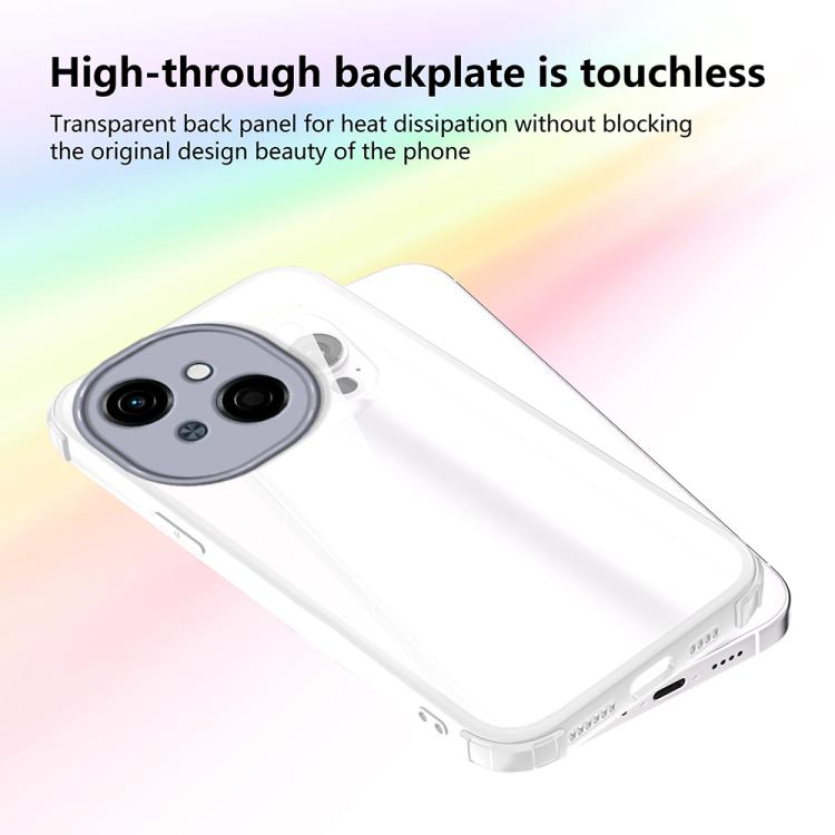 For Tecno Spark Go 1 Four Corners Shield Shockproof TPU Hybrid PC Phone Case