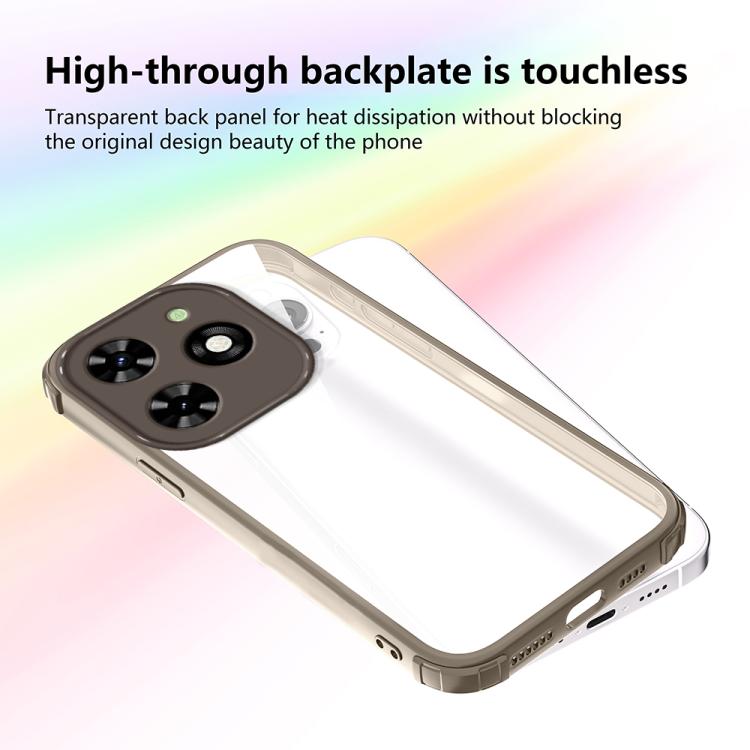 For Tecno Spark Go 2024 Four Corners Shield Shockproof TPU Hybrid PC Phone Case