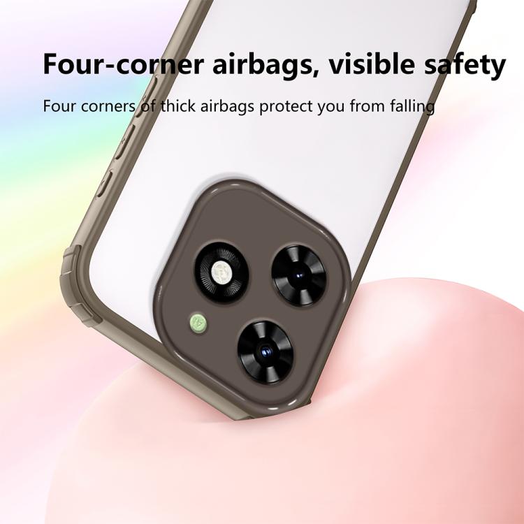 For Tecno Spark Go 2024 Four Corners Shield Shockproof TPU Hybrid PC Phone Case