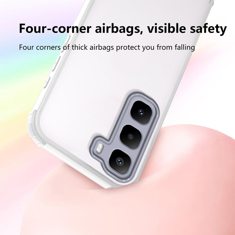 For Infinix Hot 60 Pro+ Four Corners Shield Shockproof TPU Hybrid PC Phone Case