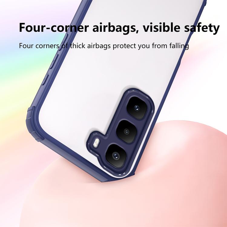 For Infinix Hot 60 Pro+ Four Corners Shield Shockproof TPU Hybrid PC Phone Case