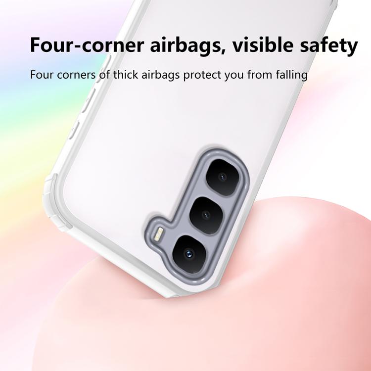 For Infinix Hot 60 / 60i 4G Four Corners Shield Shockproof TPU Hybrid PC Phone Case