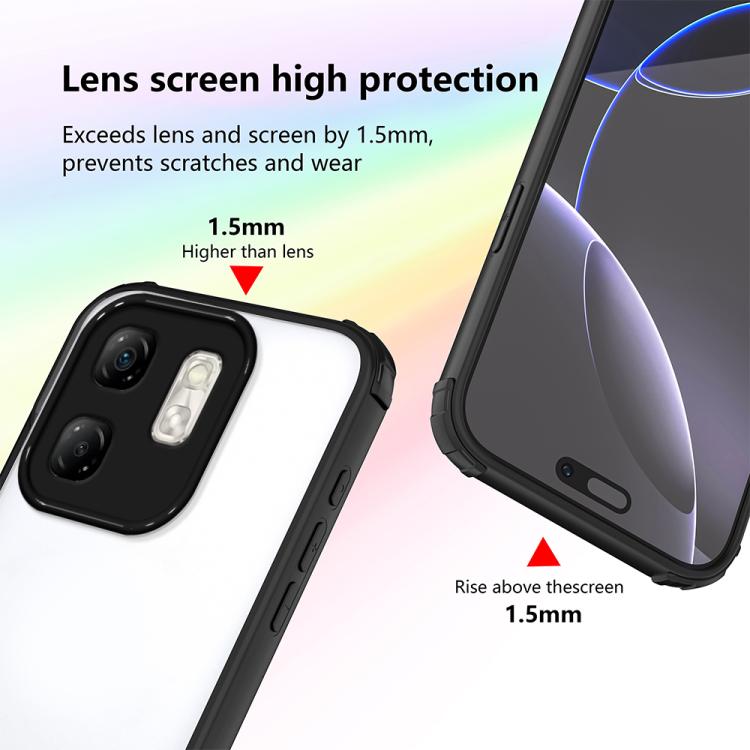 For Infinix Hot 50i / Smart 9 Four Corners Shield Shockproof TPU Hybrid PC Phone Case