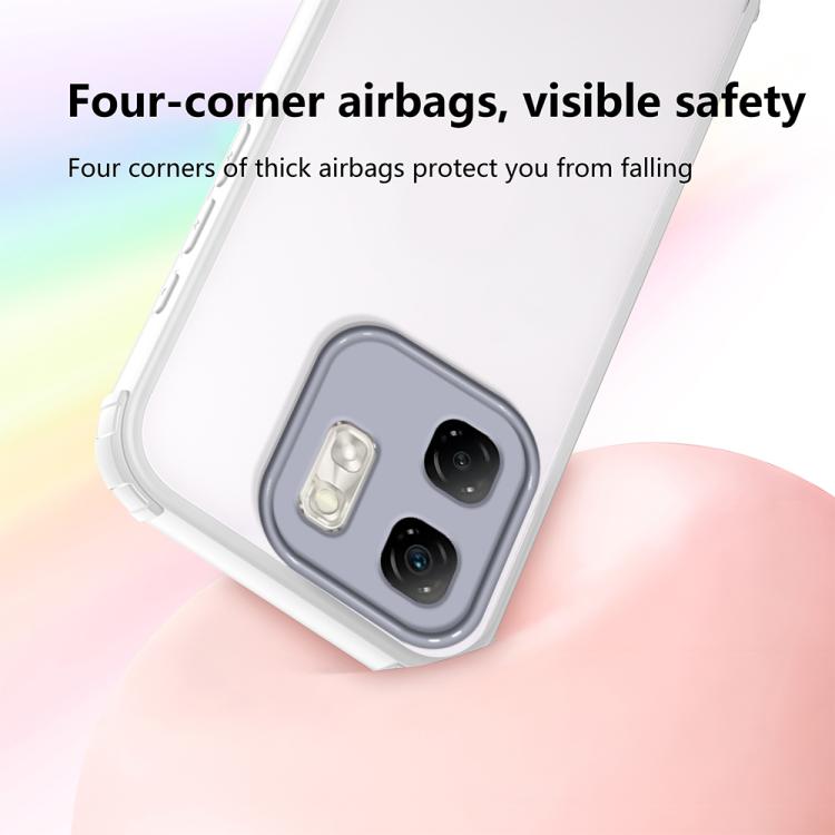 For Infinix Hot 50i / Smart 9 Four Corners Shield Shockproof TPU Hybrid PC Phone Case