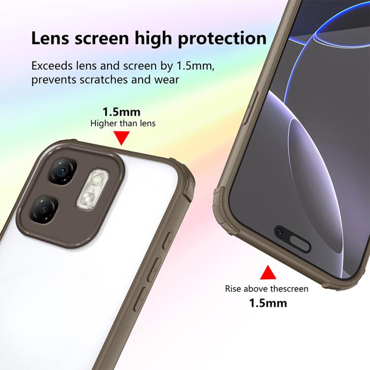 For Infinix Hot 50i / Smart 9 Four Corners Shield Shockproof TPU Hybrid PC Phone Case